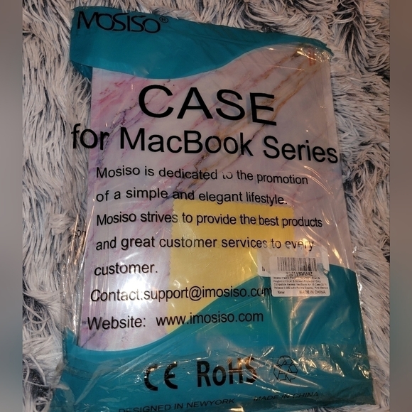 MacBook Air 13.3" Case 2019 2018 A1932 with Retina Display Keyboard Cover - Picture 8 of 8